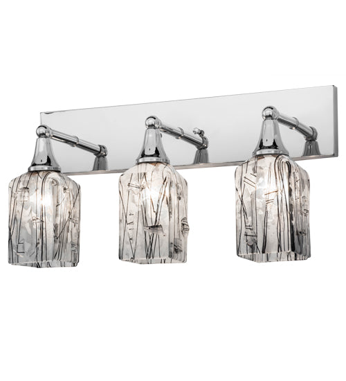 Meyda Tiffany Metro Fusion 169822 Bath Vanity Light 24 in. wide - Chrome