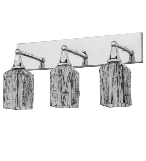 Meyda Tiffany Metro Fusion 169822 Bath Vanity Light 24 in. wide - Chrome