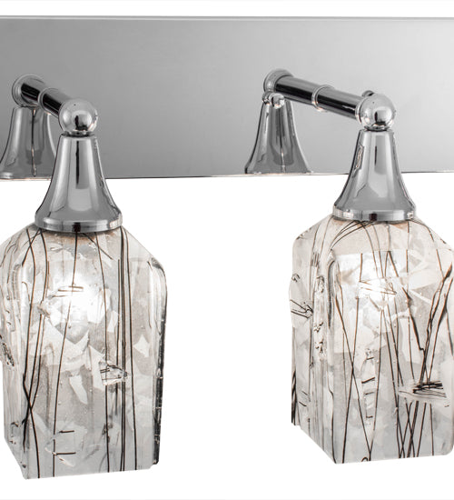 Meyda Tiffany Metro Fusion 169822 Bath Vanity Light 24 in. wide - Chrome