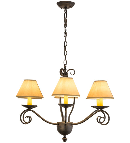 Meyda Tiffany Sienna 169823 Chandelier Light - Mahogany Bronze