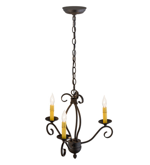 Meyda Tiffany Sienna 169826 Chandelier Light - Mahogany Bronze