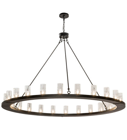 Meyda Tiffany Loxley 169898 Chandelier Light - Mahogany Bronze