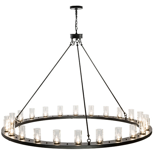 Meyda Tiffany Loxley 169898 Chandelier Light - Mahogany Bronze