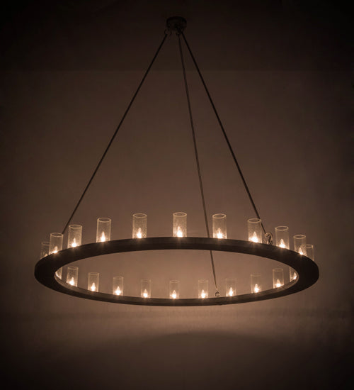 Meyda Tiffany Loxley 169996 Chandelier Light - Mahogany Bronze