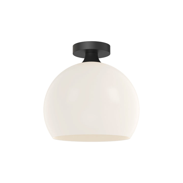 Alora Mood castilla FM506312MBOP Ceiling Light - Matte Black/Opal Matte Glass