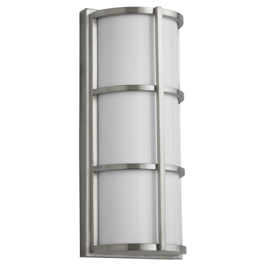 Oxygen 3-712-224 Leda LED Outdoor Lantern Satin Nickel