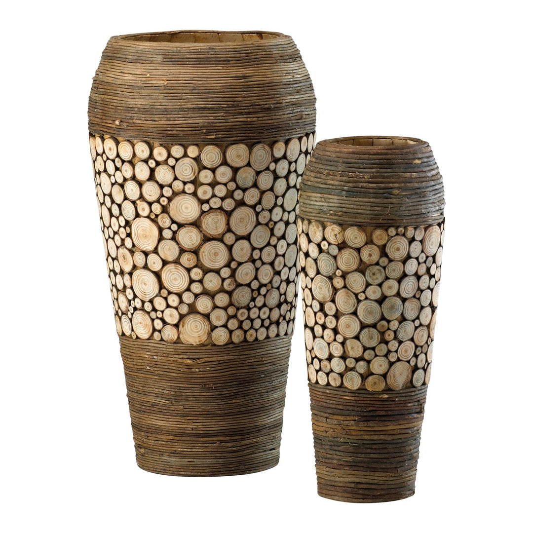 Cyan 02520 Containers & Trays - Birchwood And Walnut