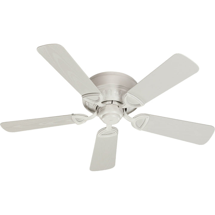 Quorum Medallion Patio 151425-8 Ceiling Fan - Studio White, White