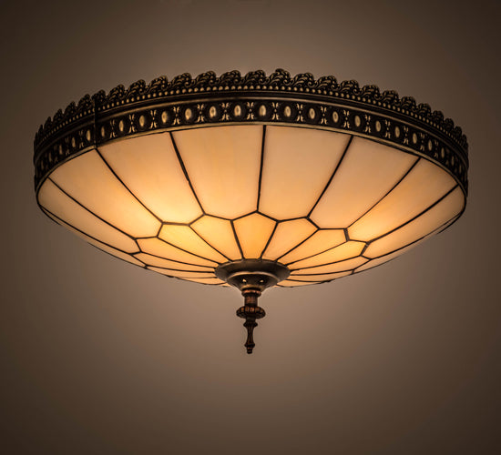 Meyda Tiffany Vincent 170004 Ceiling Light - Craftsman Brown