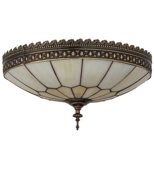 Meyda Tiffany Vincent 170004 Ceiling Light - Craftsman Brown