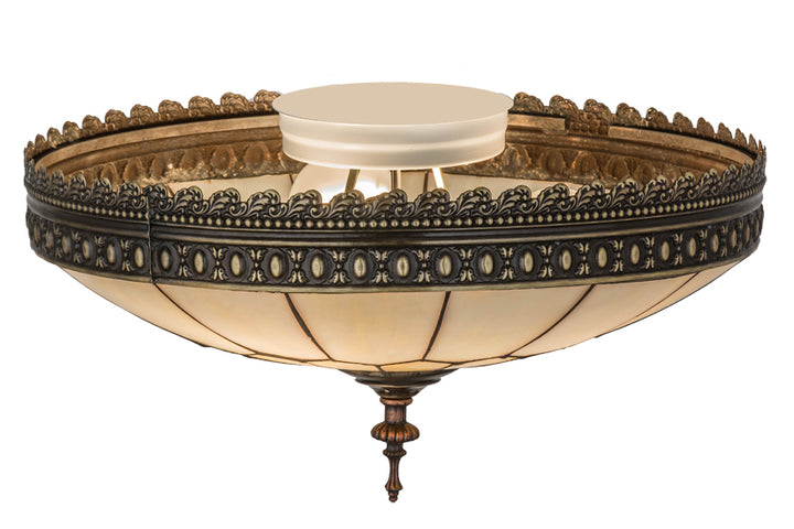 Meyda Tiffany Vincent 170004 Ceiling Light - Craftsman Brown