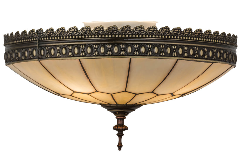 Meyda Tiffany Vincent 170004 Ceiling Light - Craftsman Brown