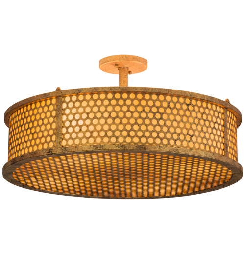 Meyda Tiffany Cilindro 170135 Ceiling Light - Timeless Bronze
