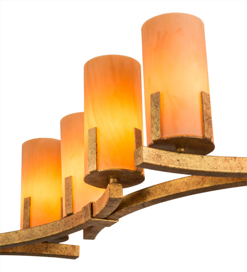 Meyda Tiffany Cero 170139 Pendant Light - Autumn Leaf Tea Stained Acrylic Sb Out