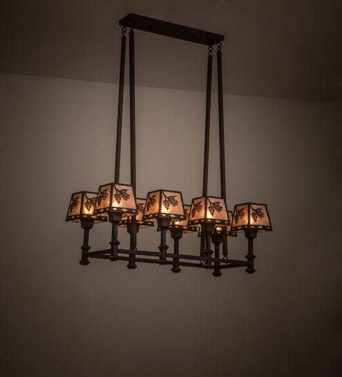 Meyda Tiffany Balsam Pine 170354 Chandelier Light - Cafe-Noir