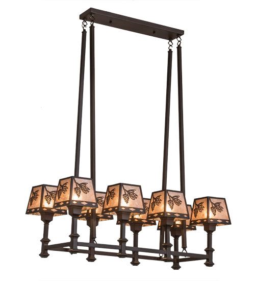 Meyda Tiffany Balsam Pine 170354 Chandelier Light - Cafe-Noir