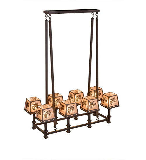 Meyda Tiffany Balsam Pine 170354 Chandelier Light - Cafe-Noir