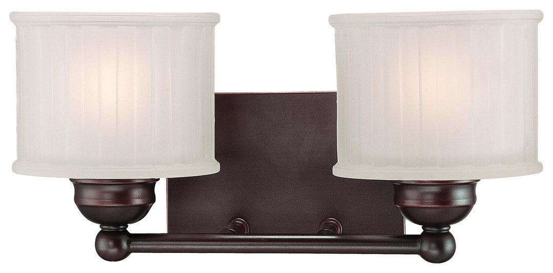 Minka-Lavery 1730 Series 6732-167 Bath Vanity Light 15 in. wide - Lathan Bronze