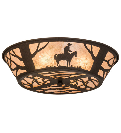 Meyda Tiffany Cowboy 170453 Ceiling Light - Dark Roast
