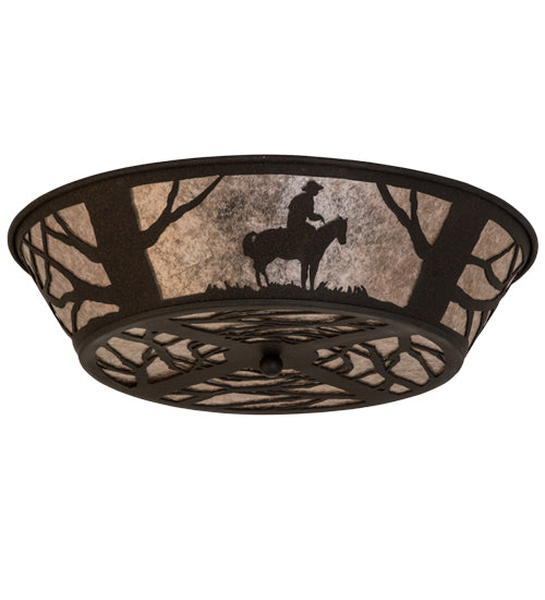 Meyda Tiffany Cowboy 170453 Ceiling Light - Dark Roast