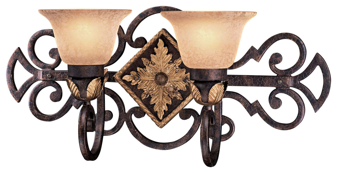 Metropolitan Zaragoza N2232-355 Bath Vanity Light 24 in. wide - Golden Bronze