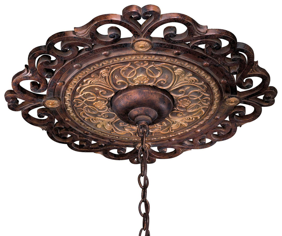 Metropolitan Lighting N5231-355 Zaragoza Ceiling Medallion Decor Bronze / Dark