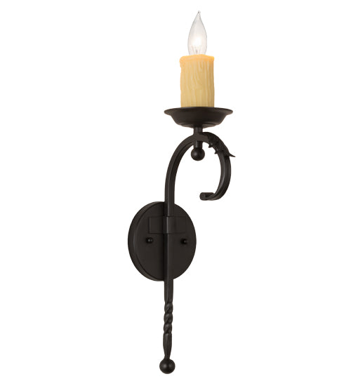 Meyda Tiffany Andorra 170631 Wall Light - Blackwash