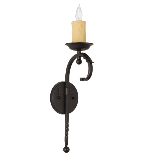 Meyda Tiffany Andorra 170631 Wall Light - Blackwash