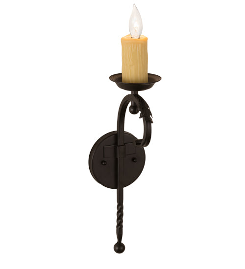 Meyda Tiffany Andorra 170631 Wall Light - Blackwash