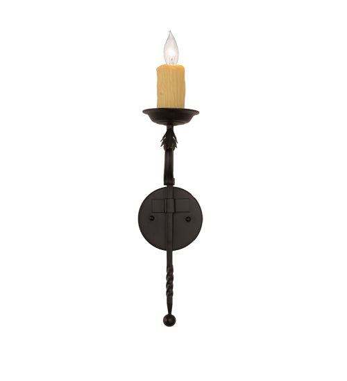 Meyda Tiffany Andorra 170631 Wall Light - Blackwash