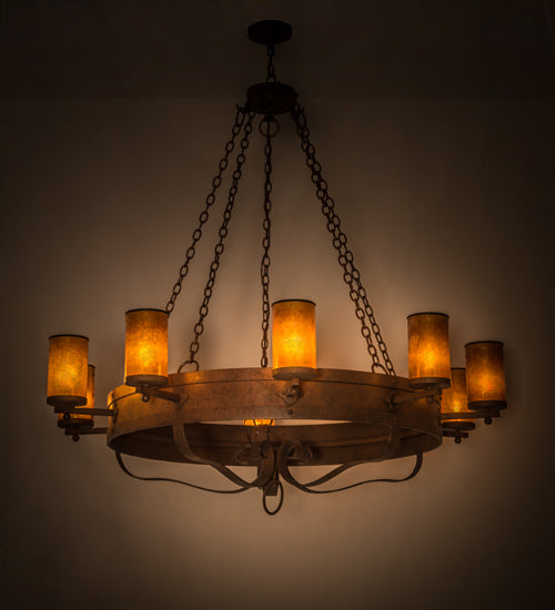 Meyda Tiffany Parnella 170768 Chandelier Light - Rust