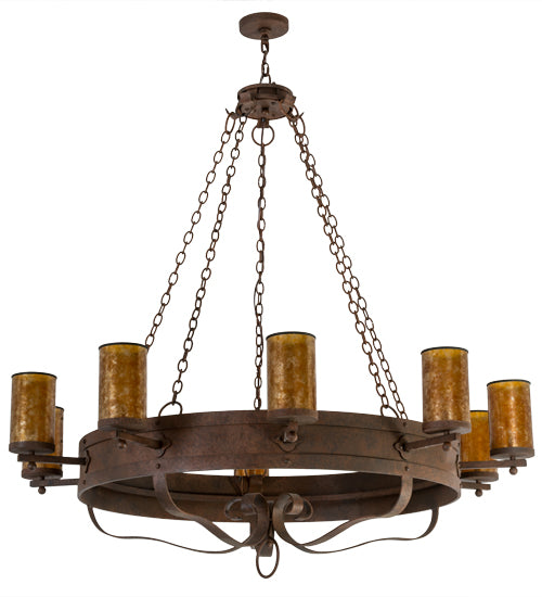 Meyda Tiffany Parnella 170768 Chandelier Light - Rust