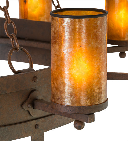 Meyda Tiffany Parnella 170768 Chandelier Light - Rust