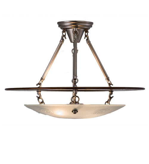 Meyda Tiffany Metro 170820 Pendant Light - Nickel, Copper