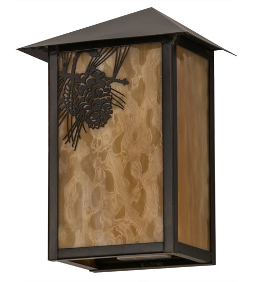 Meyda Tiffany Lighting 170970 Seneca Led Wall Sconce Outdoor Bronze / Dark