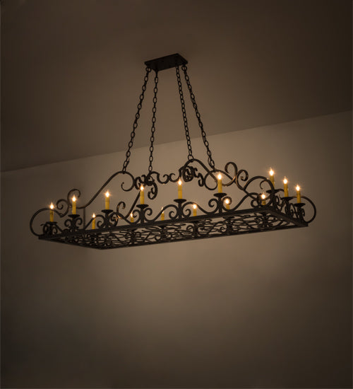 Meyda Tiffany Carlotta 171344 Pendant Light - Timeless Bronze