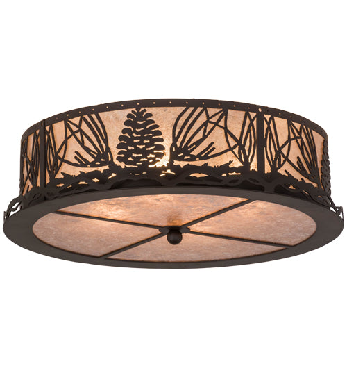Meyda Tiffany Mountain Pine 171361 Ceiling Light - Oil Rubbed Bronze