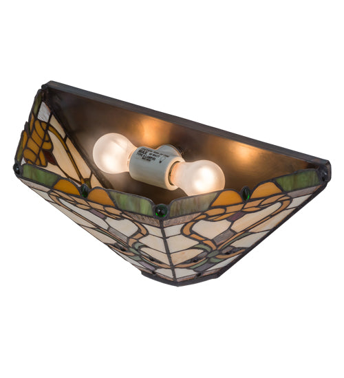 Meyda Tiffany Middleton 171372 Wall Light - Craftsman Brown