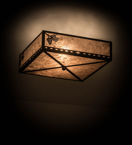 Meyda Tiffany Balsam Pine 171415 Ceiling Light - Oil Rubbed Bronze