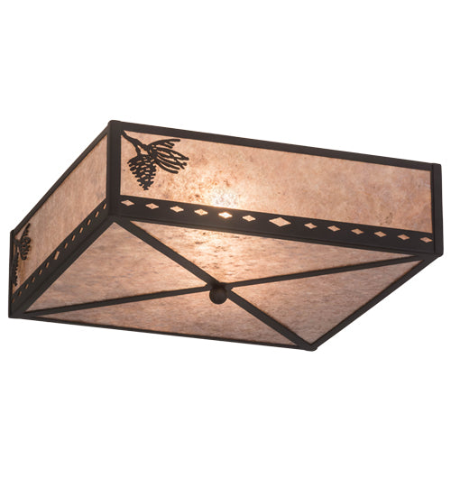 Meyda Tiffany Balsam Pine 171415 Ceiling Light - Oil Rubbed Bronze