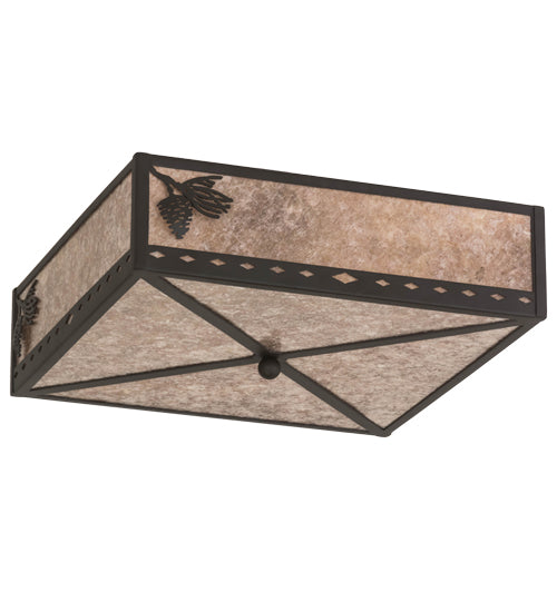Meyda Tiffany Balsam Pine 171415 Ceiling Light - Oil Rubbed Bronze