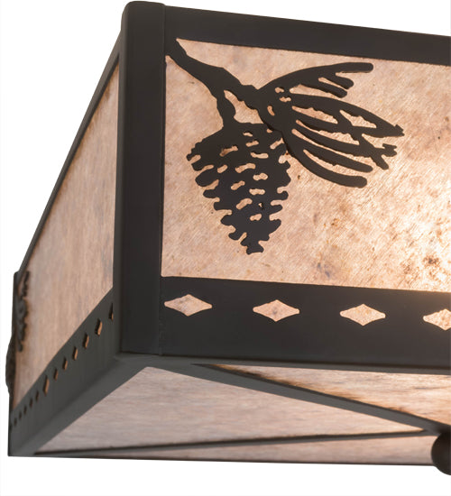 Meyda Tiffany Balsam Pine 171415 Ceiling Light - Oil Rubbed Bronze