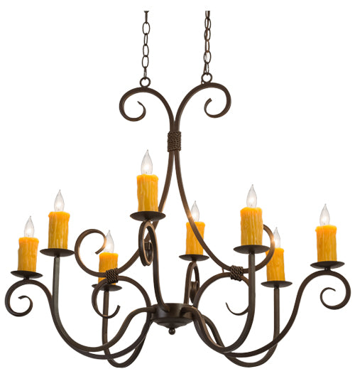Meyda Tiffany Clifton 171478 Chandelier Light - Cafe-Noir