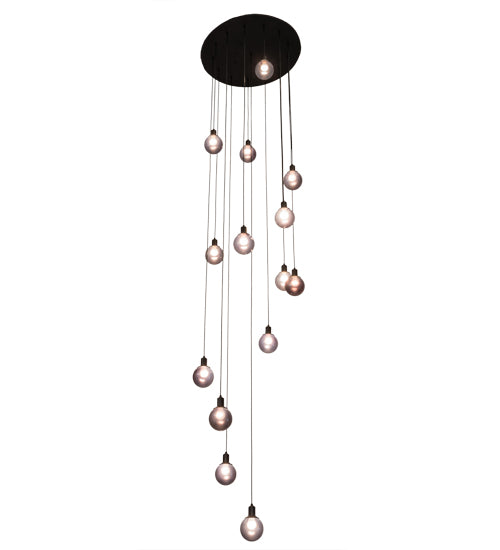 Meyda Tiffany Bola 171527 Pendant Light - Solar Black