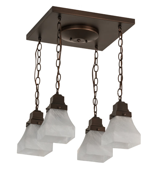 Meyda Tiffany Bungalow 171551 Pendant Light - Mahogany Bronze