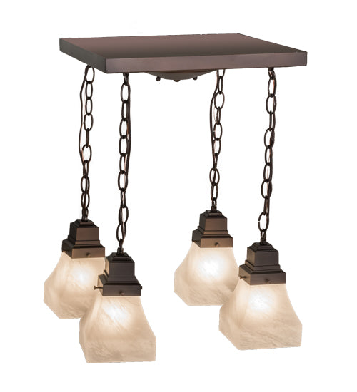 Meyda Tiffany Bungalow 171551 Pendant Light - Mahogany Bronze