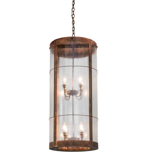 Meyda Tiffany Villa 171566 Pendant Light - Vintage Copper