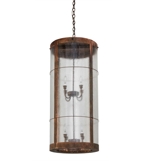 Meyda Tiffany Villa 171566 Pendant Light - Vintage Copper