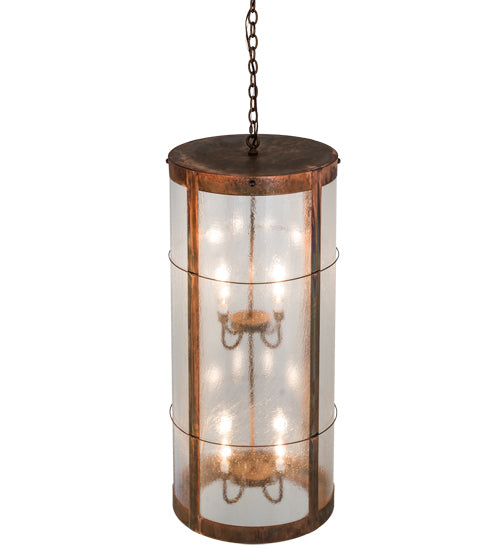Meyda Tiffany Villa 171566 Pendant Light - Vintage Copper