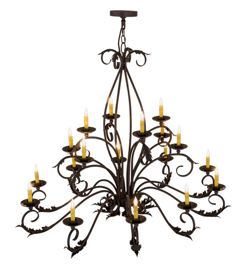 Meyda Tiffany Windsor 171783 Chandelier Light - Antique Brass